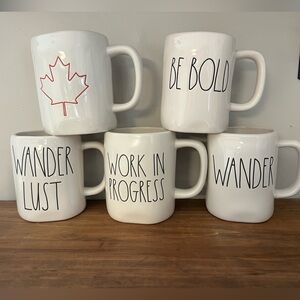 Rae Dunn Ceramic Mugs